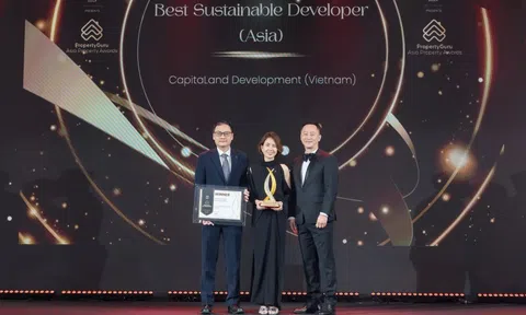 CapitaLand Development nhận giải Nhà phát triển BĐS bền vững xuất sắc
