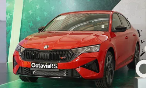 Chi tiết Skoda Octavia RS - sedan thể thao giá hơn 1,6 tỷ đồng