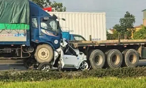 Tai nạn giao thông liên hoàn thảm khốc, 3 người thương vong, 7 xe ô tô bị hư hỏng