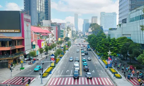 Đường Lê Lợi "lột xác" ngỡ ngàng sau khi khoác áo mới