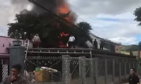 Cháy mái ấm Tà Nung ở Đà Lạt