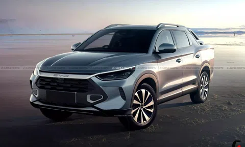 Bán tải 'Baby Shark' của BYD - nhỏ hơn Shark 6, ra mắt năm sau