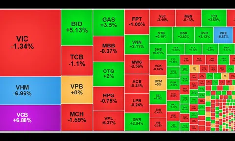 Chứng khoán ngày 8/1: VCB tím trần, VN-Index điều chỉnh