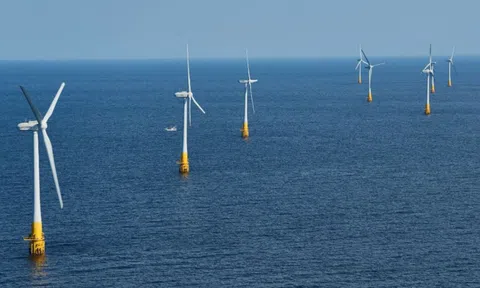 Bước tiến quan trọng với trang trại điện gió ngoài khơi 16,8 MW