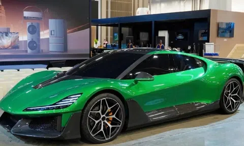 Siêu xe điện của hãng máy hút bụi Trung Quốc lộ diện