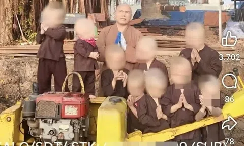 Xác minh thông tin chùa Cẩm La đăng clip trẻ em, kêu gọi từ thiện