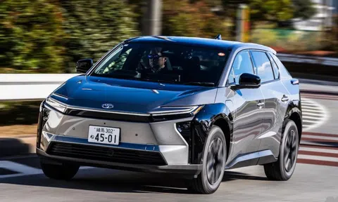 Toyota bZ4X dẫn đầu doanh số xe điện tại Nhật Bản 3 tháng liên tiếp