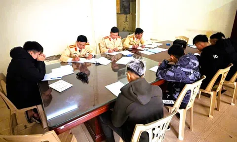 Phóng nhanh, vượt ẩu, nhóm thanh, thiếu niên bị phạt 101 triệu đồng