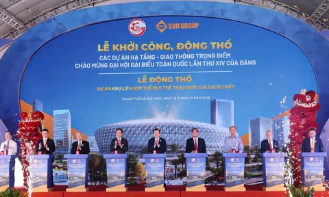 Sân vận động 70.000 chỗ ngồi lớn nhất Nam Bộ chính thức được khởi công tại TPHCM