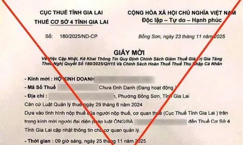 Gia Lai: Cảnh báo mạo danh cơ quan thuế để lừa đảo, chiếm đoạt tài sản