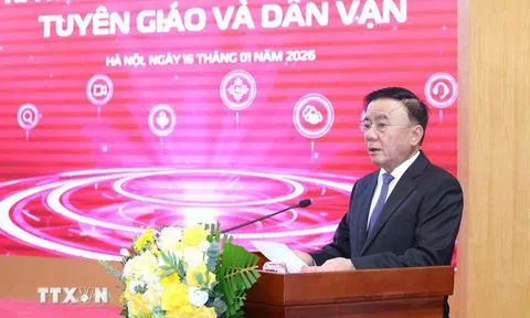 Phát biểu của Thường trực Ban Bí thư tại Lễ ra mắt ứng dụng di động Tuyên giáo và Dân vận