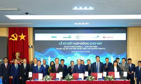 4 ngân hàng thu xếp 30.000 tỷ cho vay hợp vốn dự án LNG Quảng Trạch II