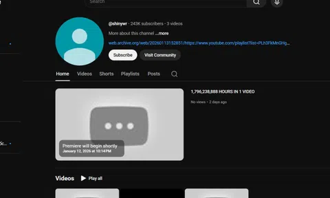 YouTube xuất hiện video dài 140 năm, thực hư ra sao?