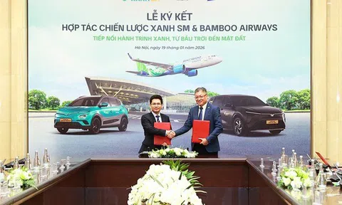 Xanh SM bắt tay với Bamboo Airways của FLC
