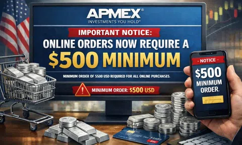 Có tiền chưa chắc mua được bạc: Nhà bán lẻ kim loại quý trực tuyến lớn nhất nước Mỹ từ chối đơn hàng nhỏ lẻ