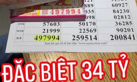 Xổ số miền Nam: Đã tìm ra người trúng 34 tỉ đồng ở phường Chợ Lớn, TPHCM