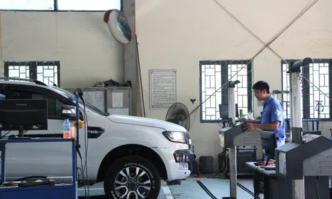 Cho phép xuất trình đăng ký xe trên VNeID khi đi đăng kiểm xe