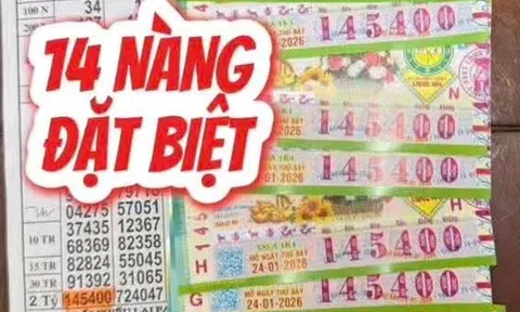 Giải độc đắc của vé số Long An đang "dậy sóng" ở An Giang