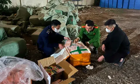 Phát hiện hơn 10 tấn thực phẩm nhập khẩu trôi nổi đang trên đường tiêu thụ