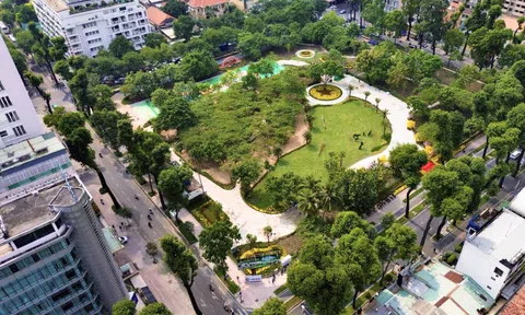 Công viên trên khu đất vàng Nhà thi đấu Phan Đình Phùng chính thức mở cửa