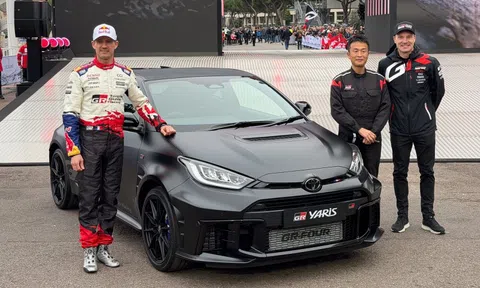 'Hot hatch' GR Yaris phiên bản tri ân nhà vô địch Rally 9 lần