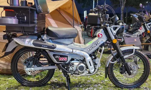 Honda CT125 tại Việt Nam gặp lỗi trục bánh trước
