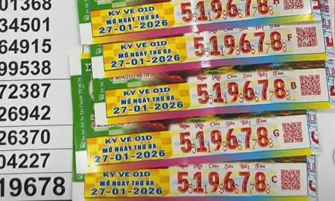 Xổ số miền Nam: Chiều 28-1, tìm ra người trúng độc đắc và an ủi 2 đài