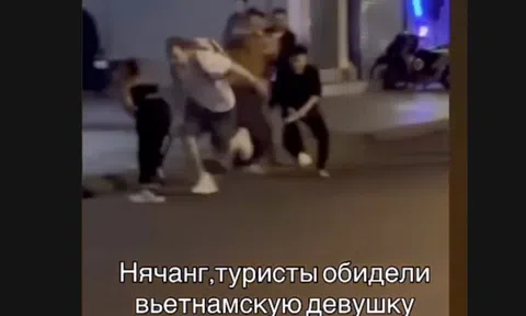 Xác minh clip 24 giây ghi lại cảnh đánh nhau với khách nước ngoài ở Nha Trang