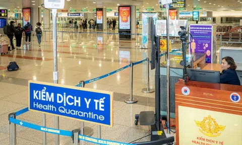 Ngăn chặn virus Nipah: Cận cảnh máy quét hồng ngoại hiện đại tại sân bay Nội Bài