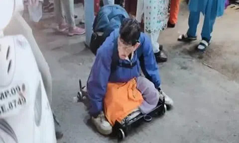 Người ăn xin khuyết tật bị phát hiện có 3 căn nhà, cho vay nặng lãi để kiếm tiền