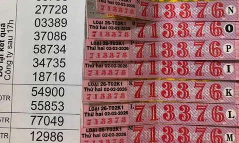 Xổ số miền Nam: Sáng 3-2, hai dãy số độc đắc đã tìm ra người trúng giải