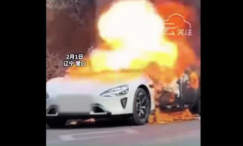 Xiaomi lên tiếng vụ xe điện cháy rồi phát nổ 'như pháo hoa'