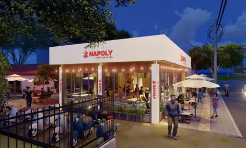 Napoly khai trương quán cà phê nhượng quyền đầu tiên tại Campuchia