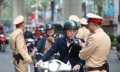 Ra quân mùng 1 Tết, CSGT phát hiện 1.570 trường hợp vi phạm nồng độ cồn