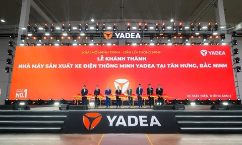 Nhà máy sản xuất xe máy điện công suất 1 triệu chiếc/năm vừa đi vào hoạt động