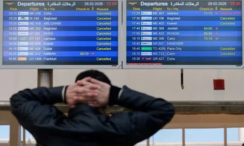 Hơn 4.400 khách tại Việt Nam bị mắc kẹt do hủy loạt chuyến bay Trung Đông