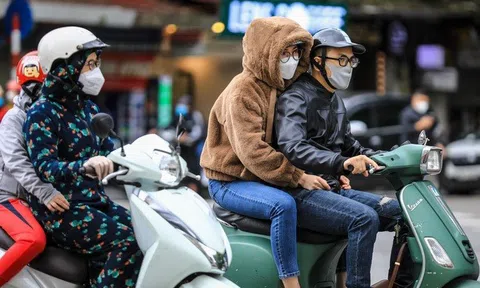 Diễn biến mới nhất của đợt không khí lạnh, có thể gây lốc, sét, mưa đá và gió giật mạnh trên biển