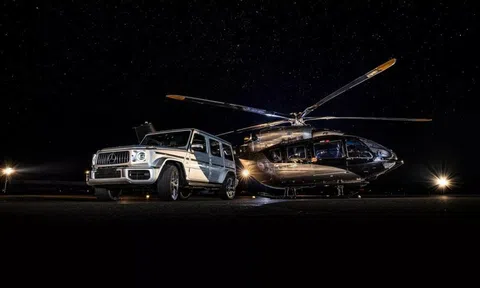 Khoang nội thất Maybach trên máy bay trực thăng 10 triệu USD