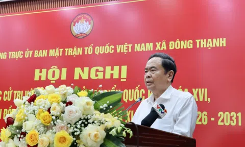 Chủ tịch Quốc hội Trần Thanh Mẫn nhấn mạnh việc thực hiện tốt chương trình hành động