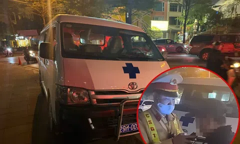 Tài xế xe biển xanh vi phạm nồng độ cồn