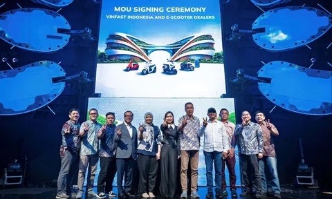 VinFast hợp tác với 6 đại lý xe máy điện tại Indonesia