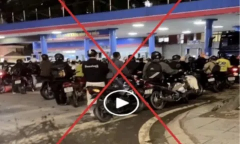 Nhân viên bán xe điện loan tin "xăng đã lên 34.000 đồng, mai kia còn lên 40.000 đồng" bị xử lý