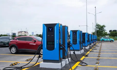 Mỗi 'siêu trạm sạc' của VinFast sẽ cùng lúc phục vụ 100 ôtô điện