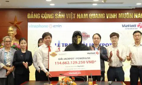 Mua vé số Vietlott mỗi ngày qua điện thoại, người đàn ông ở Tây Ninh trúng thưởng hơn 114 tỉ đồng