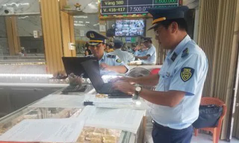 9 doanh nghiệp kinh doanh vàng bị xử phạt gần 580 triệu đồng