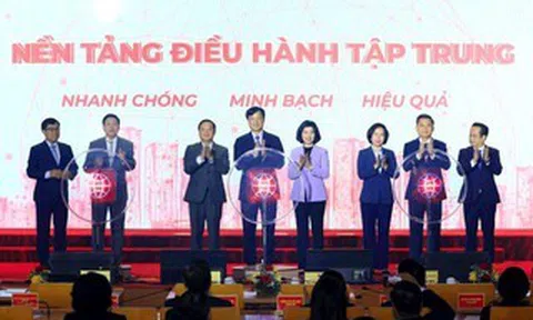 Hà Nội khai trương nền tảng điều hành tập trung "Một điểm đến của mọi nhiệm vụ"
