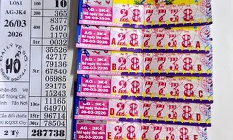 Xổ số miền Nam: Chiều 27-3, giải độc đắc bất ngờ xuất hiện tại 1 đại lý quen thuộc