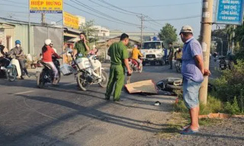 Tây Ninh: Va chạm gây chết người, tài xế vẫn lái xe container đến khi bị chặn lại