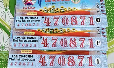 Hành động "lạ" của người đàn ông trúng 5 vé độc đắc xổ số miền Nam