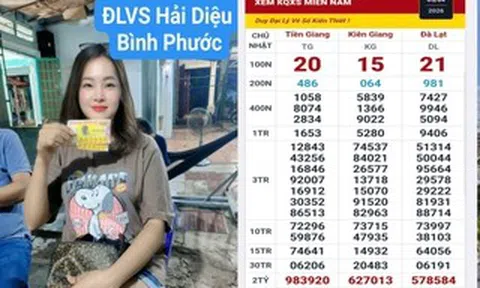 Hai giải độc đắc xổ số miền Nam lộ diện vào sáng 6-4 tại TPHCM và Đồng Nai